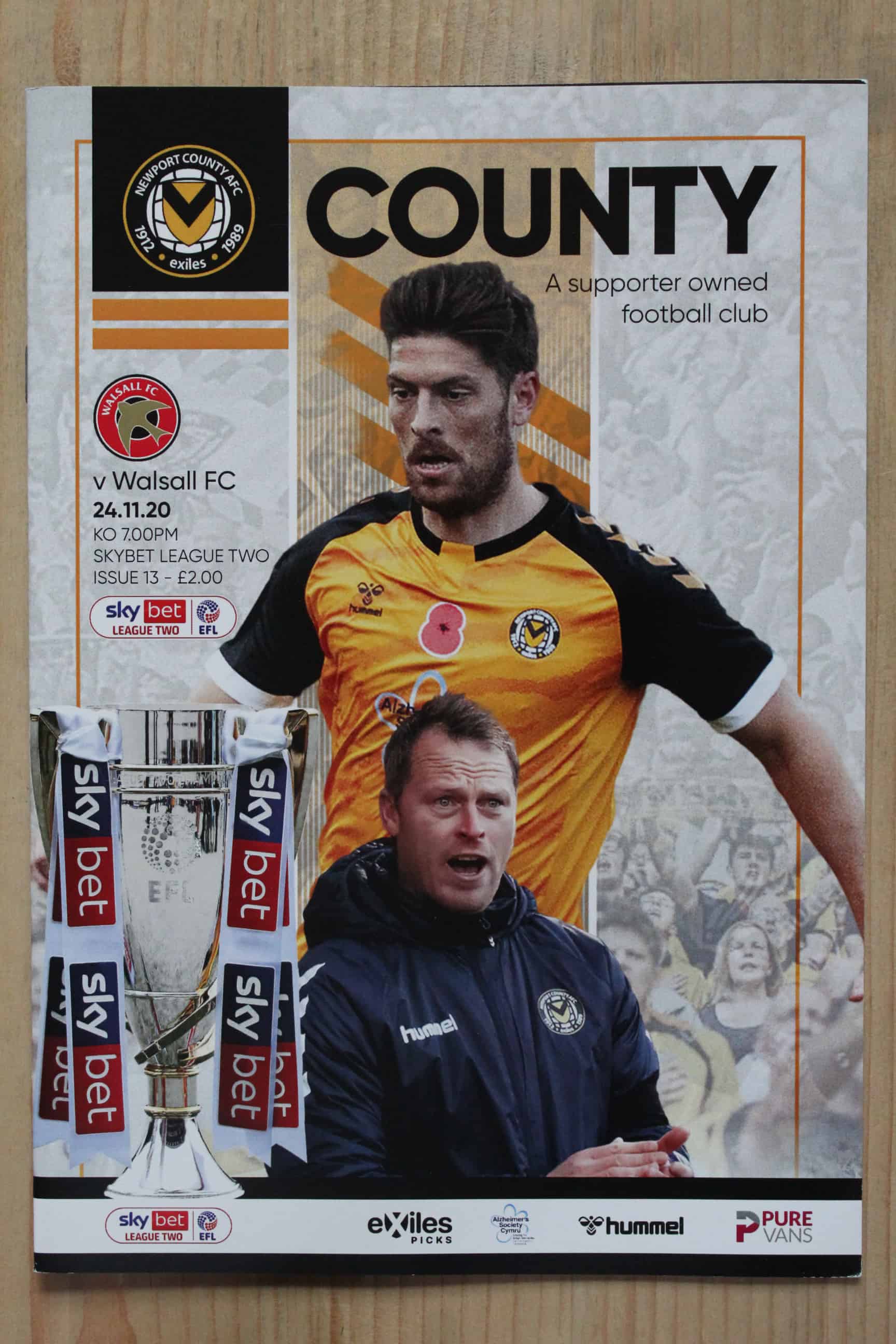 Newport County AFC v Walsall FC